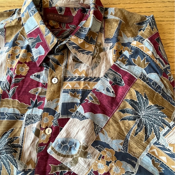 Tori Richard Honolulu Hawaiian Button-Down Aloha Shirt - MEN'S XL‎ - Picture 1 of 7